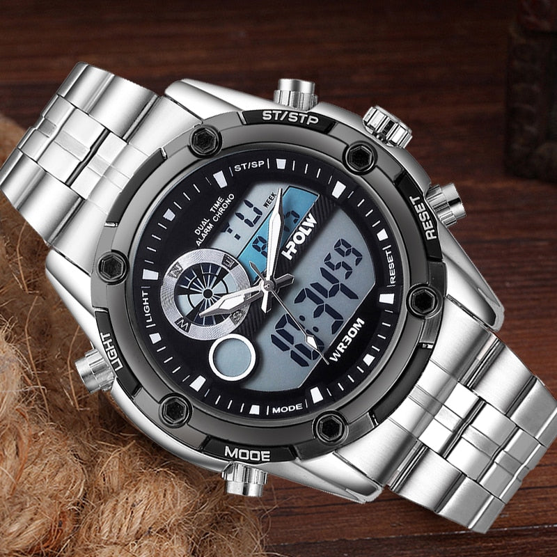 Men's Top Brand Luxury Digital-watch Relogio Masculino New Sport Watch Men 2018 Clock Male LED Digital Quartz Wrist Watches
