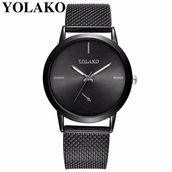 Hot Fashion Women Quartz Watch Luxury Plastic Leather Analog Wrist Watches Female Clock YOLAKO Brand Relogio Feminino