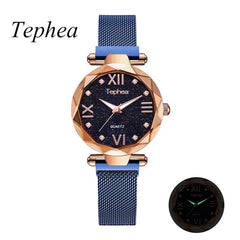 Top Brand Luxury Diamond Women Watch Magnetic Starry Sky Ladies Wrist Watch For Montre Femme 2019 Female Clock relogio feminino