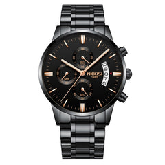 Nibosi relogio masculino relógios masculinos de luxo famosa marca de topo moda masculina casual vestido relógio militar quartzo relógios de pulso saat