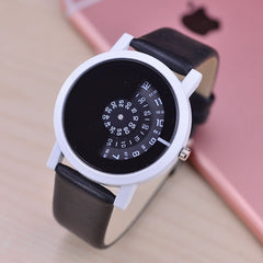 2017 BGG conception créative montre-bracelet caméra concept bref simple spécial numérique disques mains mode quartz montres pour hommes femmes