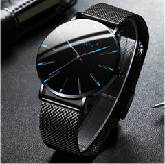 Watch Men Watch Men 2020 Ultra-Thin Business Men Watches Quartz Stainless Steel Band Wrist Watch Male Clock relogio masculino